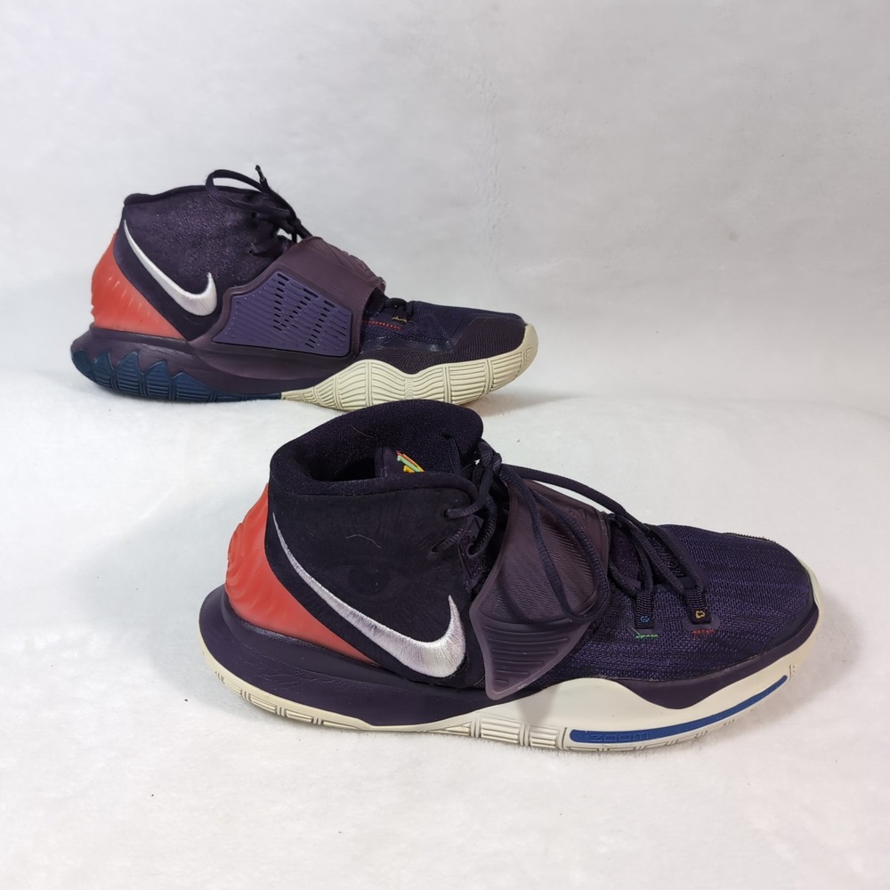 Nike Kyrie 6 Enlightenment Mens 15 Purple‎ Basketball Shoes BQ4630-500 High Top